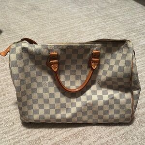 Louis Vuitton Damier Azur Canvas Bag